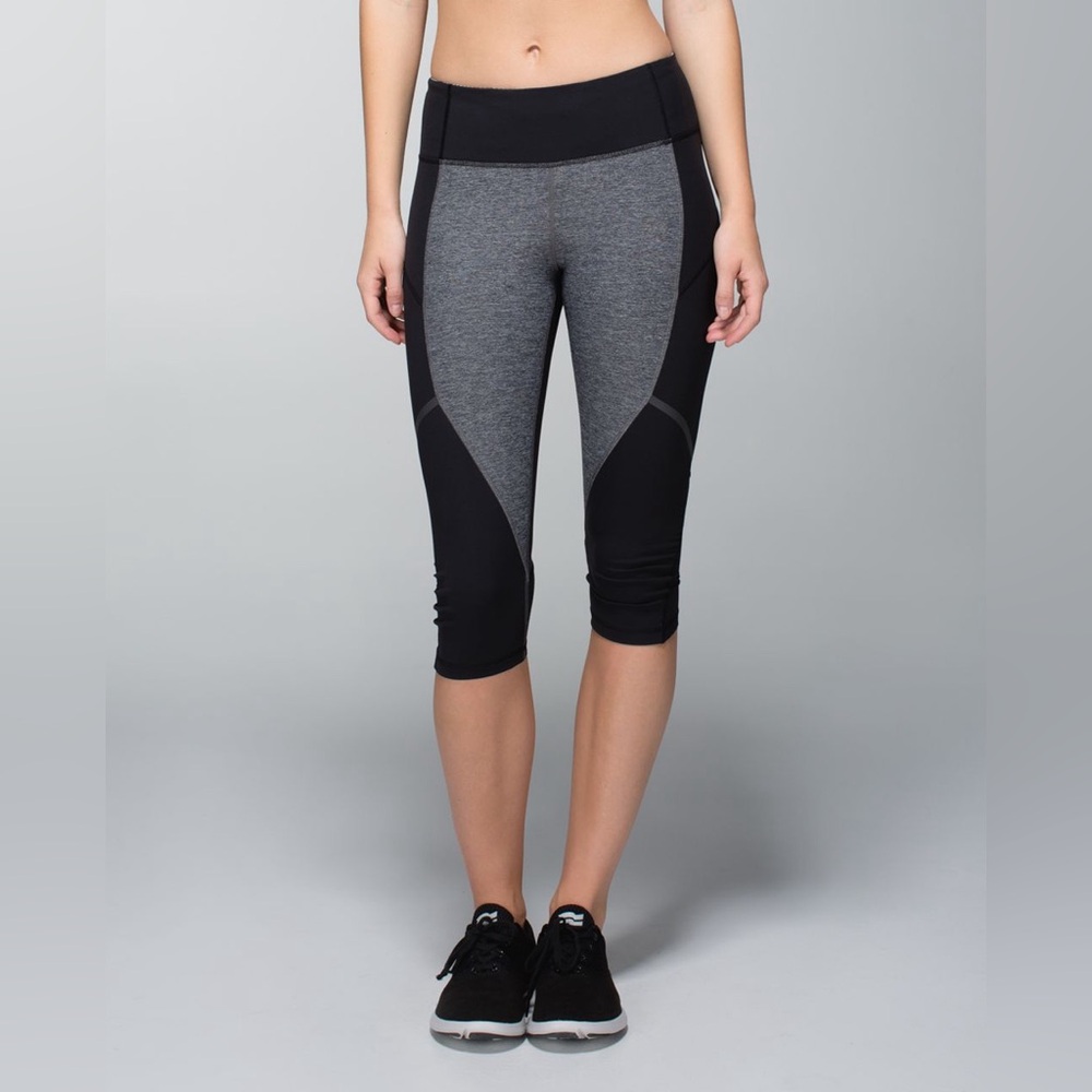 Lululemon Hop To It Crop *Full-On Luxtreme